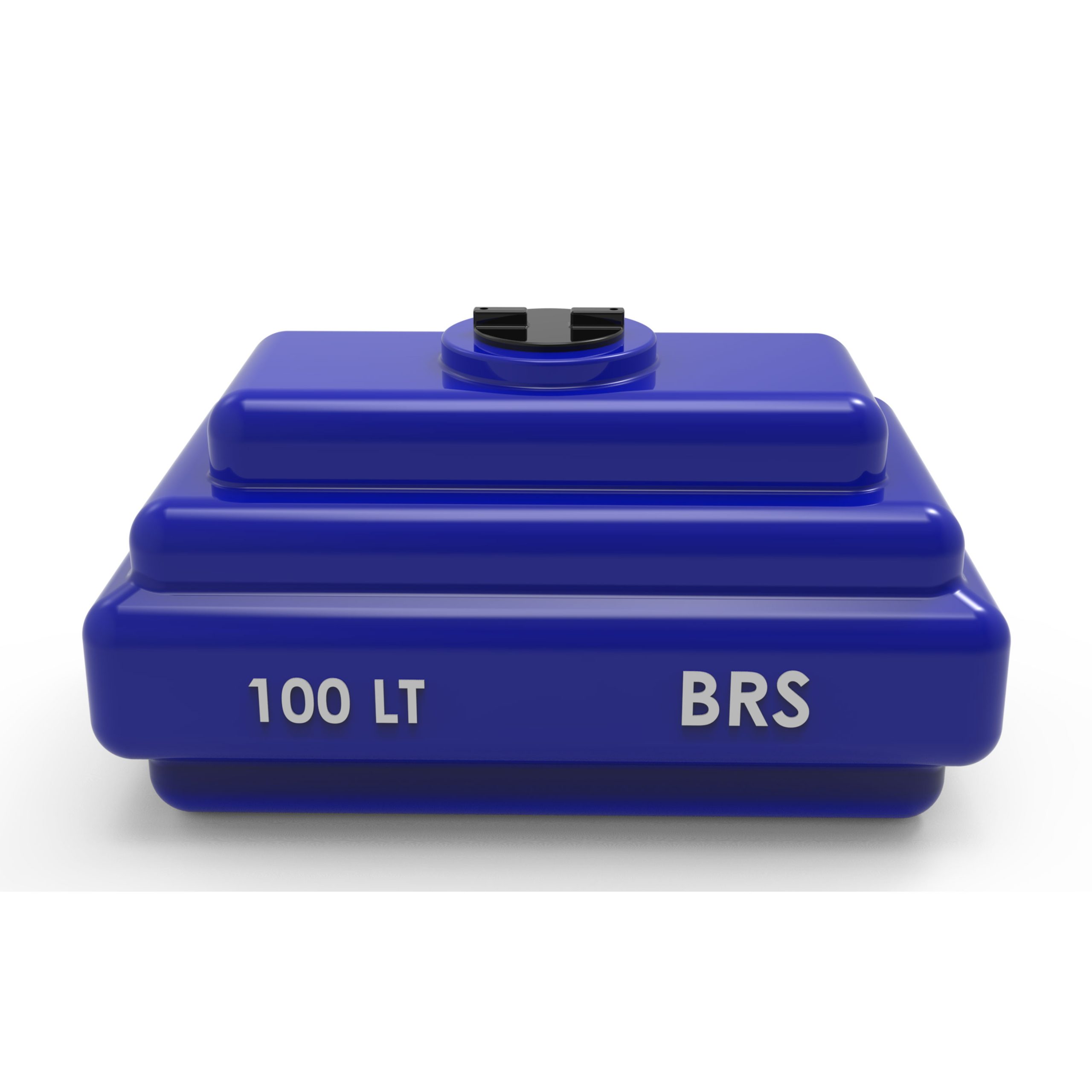 100 Litre Flat Blue Plastic Water Tank